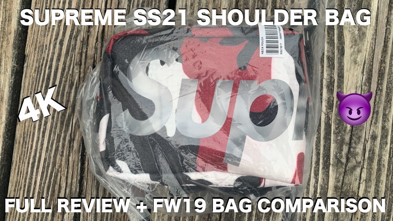 Supreme SS21 Neck Pouch (SHOULDER BAG) Review