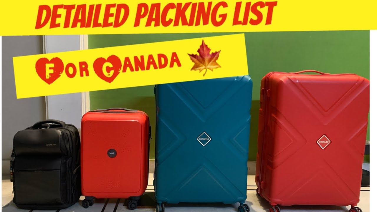 Things to pack for Canada 🍁 | International Student | what to pack? | Dec2022 | #TheNBsquareCanada