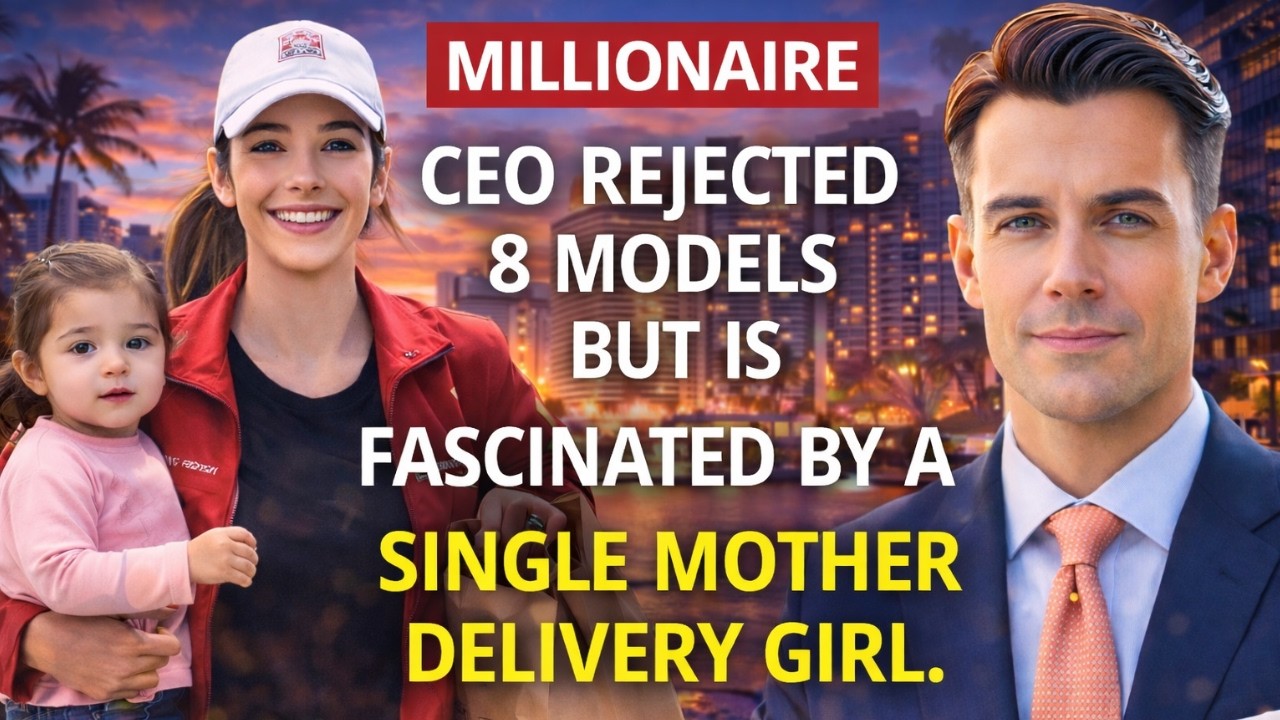 The MILLIONAIRE CEO rejected 8 MODELS, but is fascinated by a single mother DELIVERY GIRL