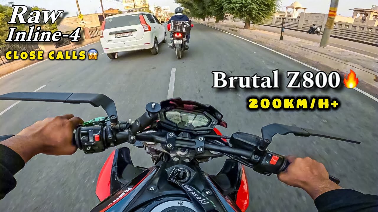 Kawasaki Z800 Brutal Ride in India 😱🔥| Public Reaction Gone Wild