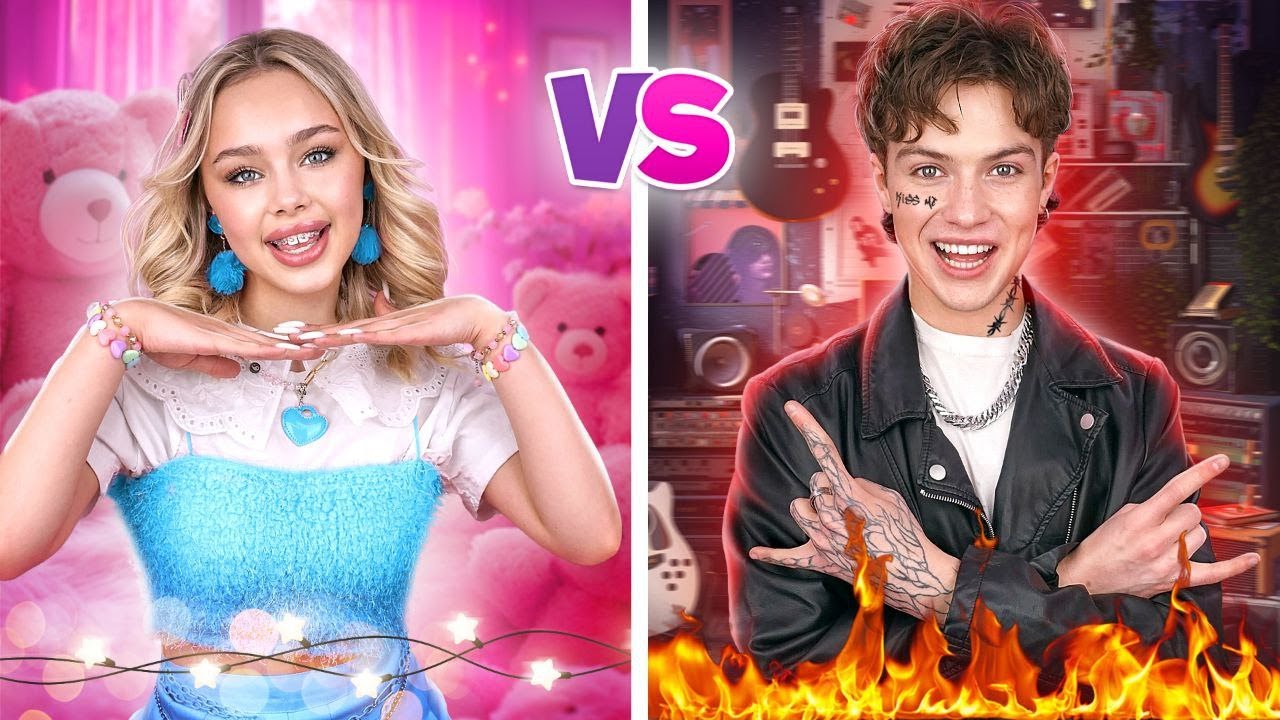 Soft Girl vs Alt Boy! My Boyfriend Got to Jail