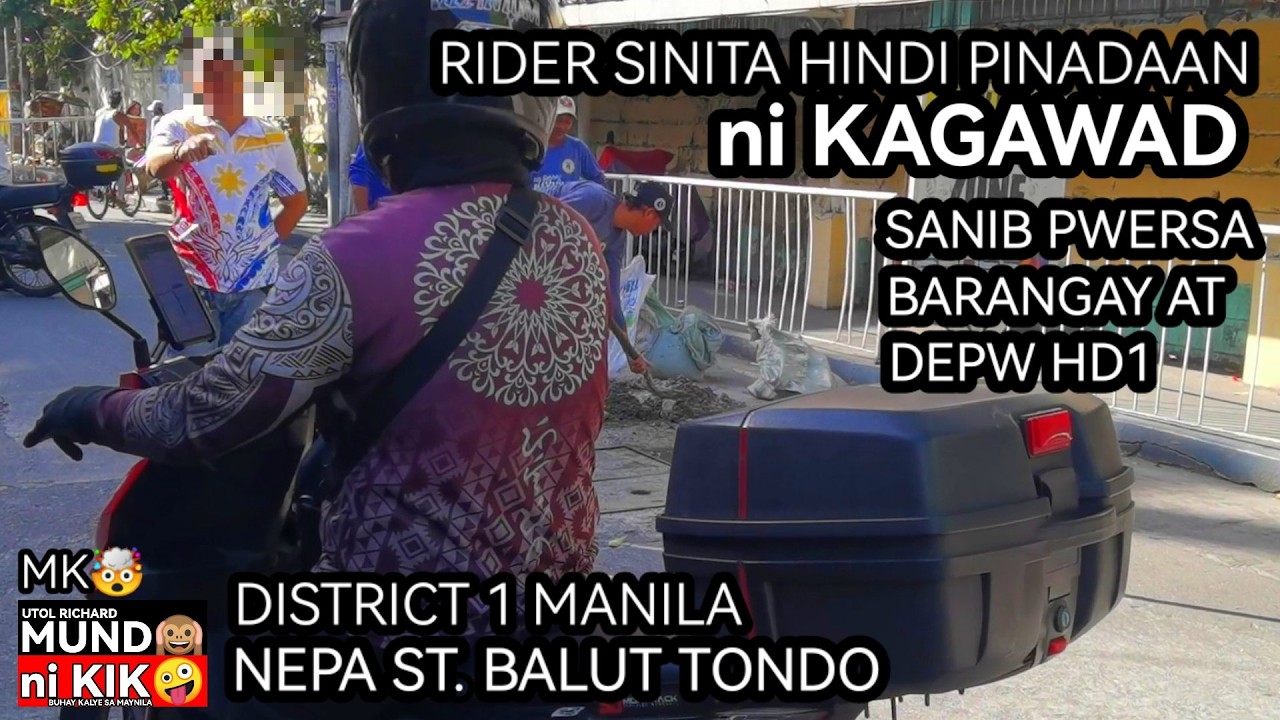 MK😲/PAGTUTILUNGAN NG BARANGAY KAGAWAD AT DEPW HD1 PAGSASAAYOS TAKIP NG KANAL NEPA ST. BALUT TONDO