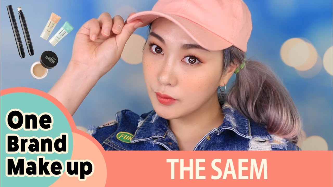 로드샵 원브랜드 메이크업 : 더 샘 The Saem Korean one brand makeup | SSIN