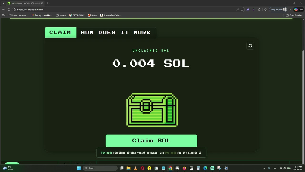 Claim FREE Solana Using SOL Incinerator Tutorial
