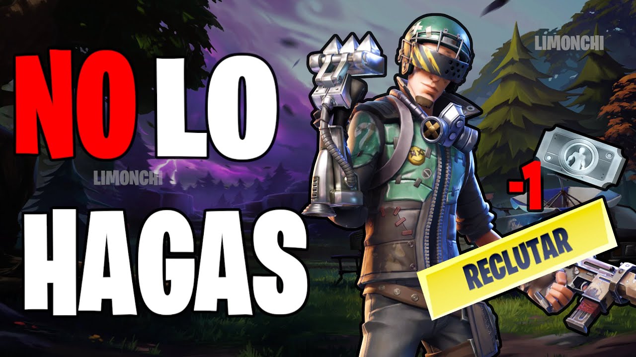 Cosas que ❌NO❌ debes hacer en salvar el mundo (Enfocado para nuevos jugadores :P)