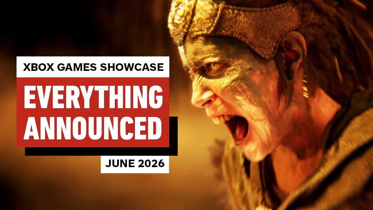 Everthing at the Xbox Games Showcase - June 2026