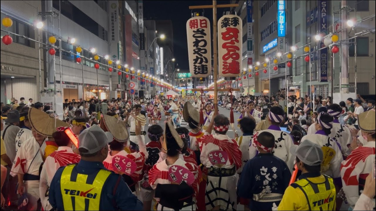 [4K] Minami Koshigaya Summer Awa Odori Festival 2025  | Japan Traditional Dance#japan #japantravel 