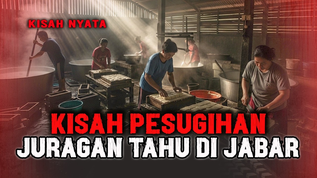 PRODUKSINYA PALING BESAR SE JAWA BARAT‼️KISAH PESUGIHAN JURAGAN TAHU