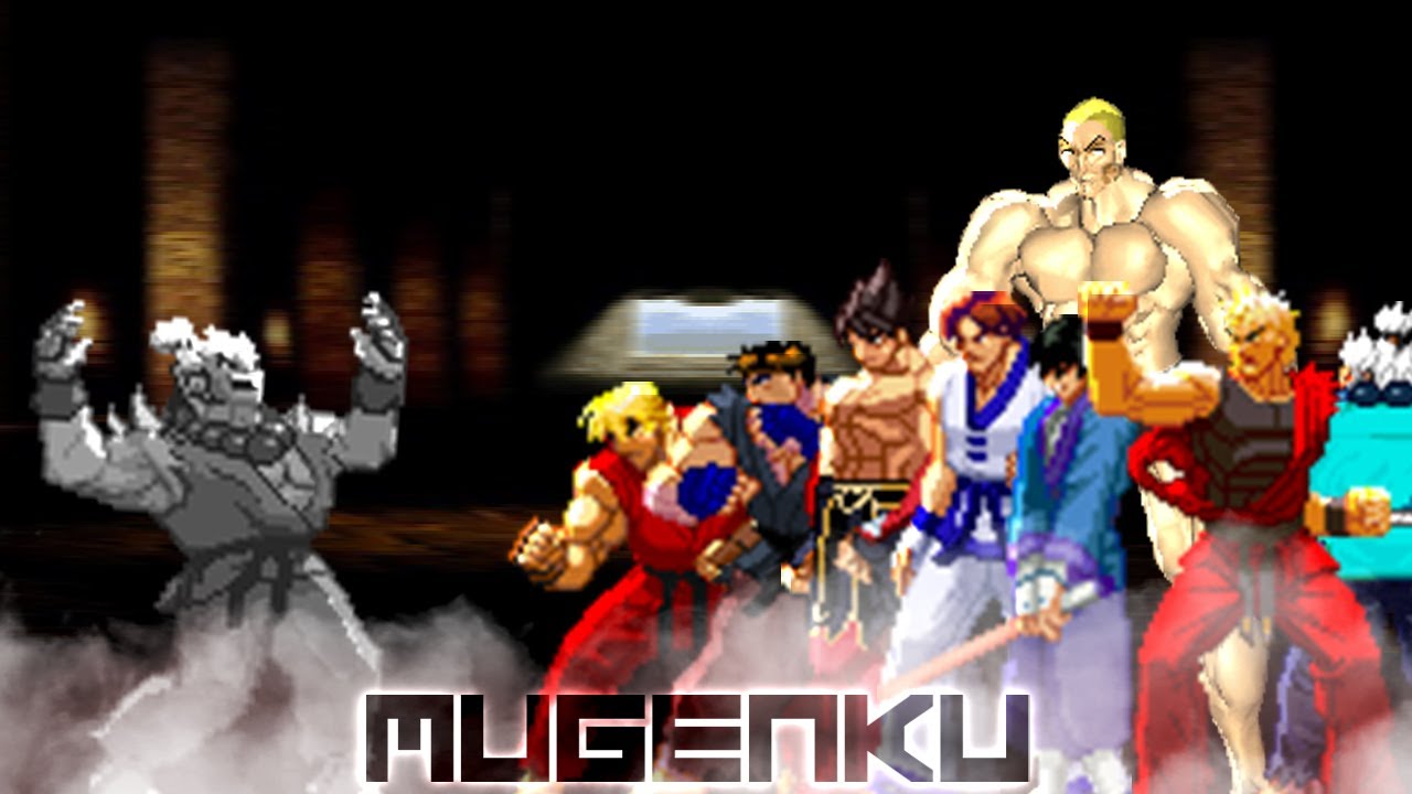 Death Ogre Akuma vs Everyone! ft Ryu, Ken, Jin Kazama, Shin Akuma. Street Fighter MUGEN Multiverse