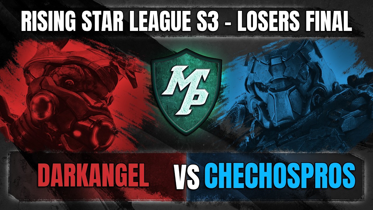 Halo Wars 2 1v1 Rising Star League S3 - Loser Finals - Darkangel vs Chechospros
