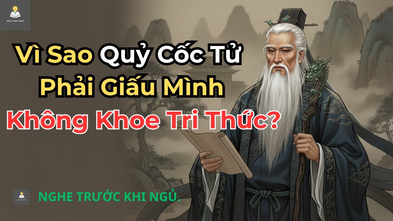 Vì sao học Quỷ Cốc Tử phải giấu mình, không khoe tri thức? [Ngộ Minh Triết Audio]