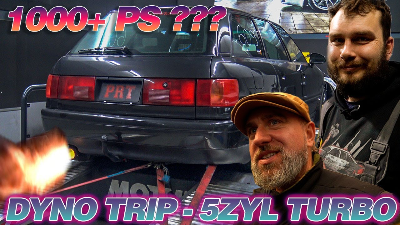 1000 PS 5 Zylinder Turbo Dynorun mit Quattrolf - Racecity Dynotrips