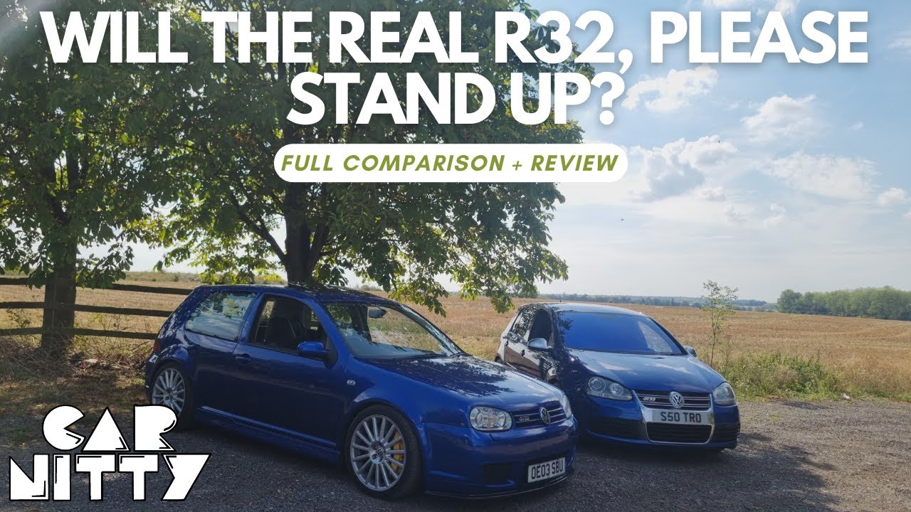 Volkswagen Golf R32 MK4 против Volkswagen Golf R32 MK5 | Братья по оружию