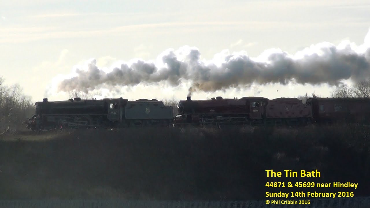 Double Headed Steam on the Mainline - 14th February 2016