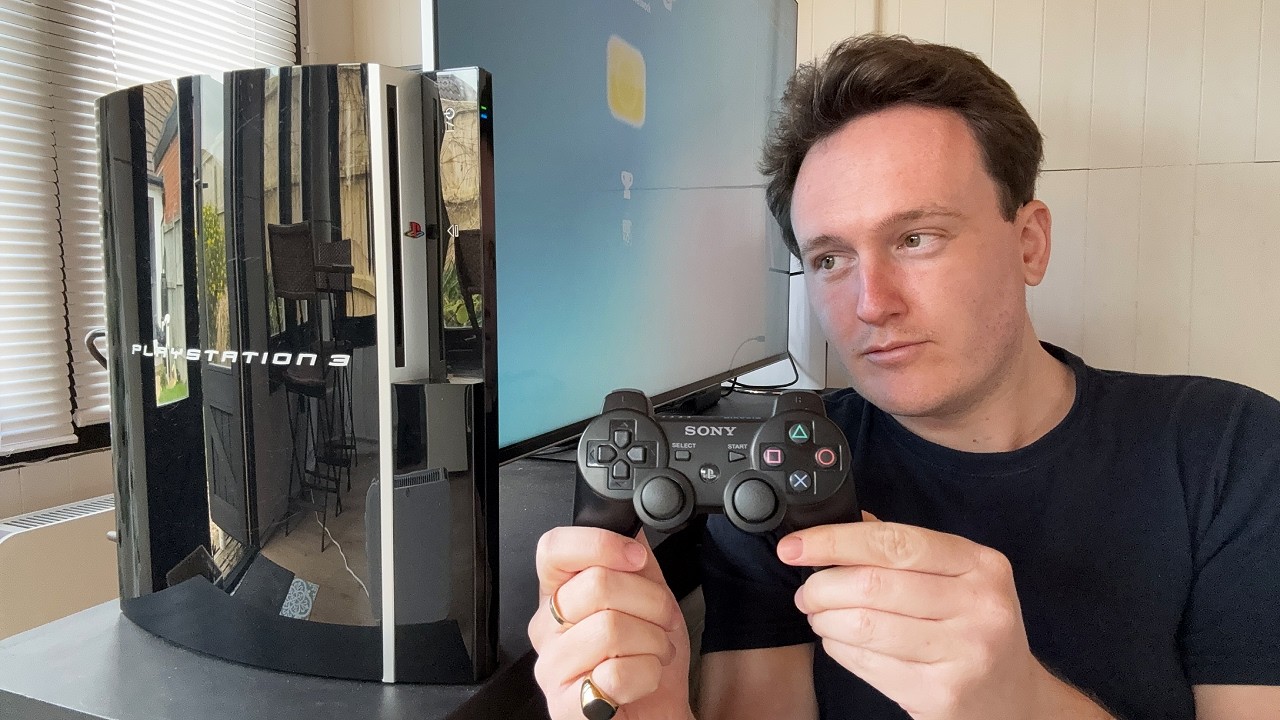 Playing the PS3 on a rainy afternoon in 2026