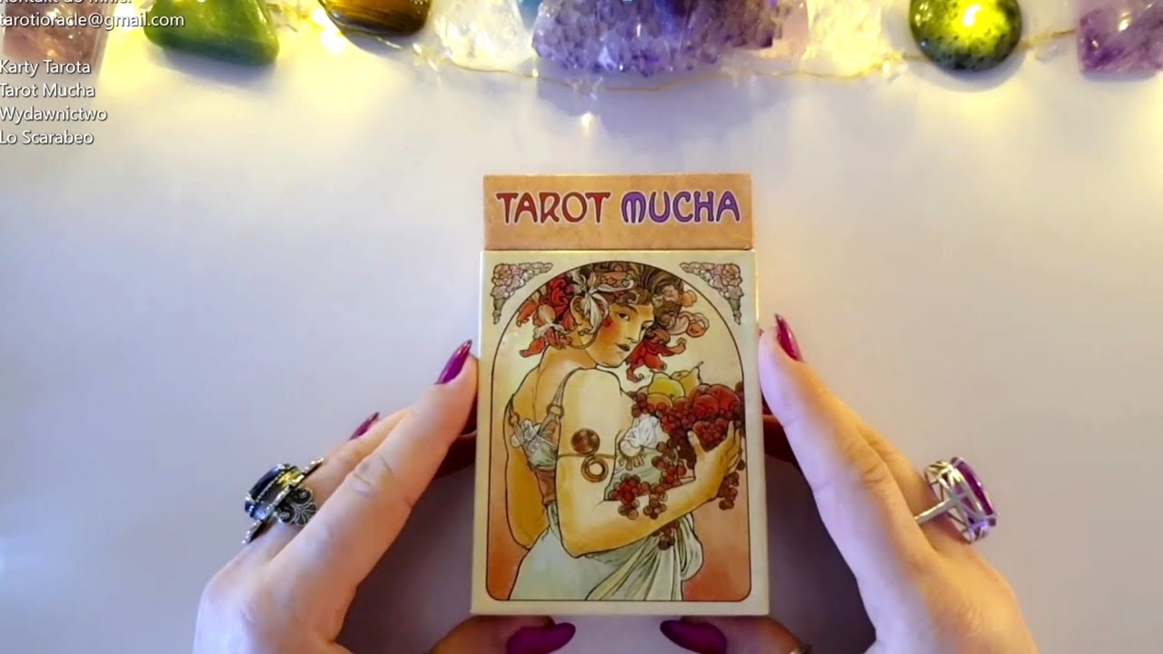 Tarot Mucha. Karty. Książeczka. Recenzja 🔔 PL