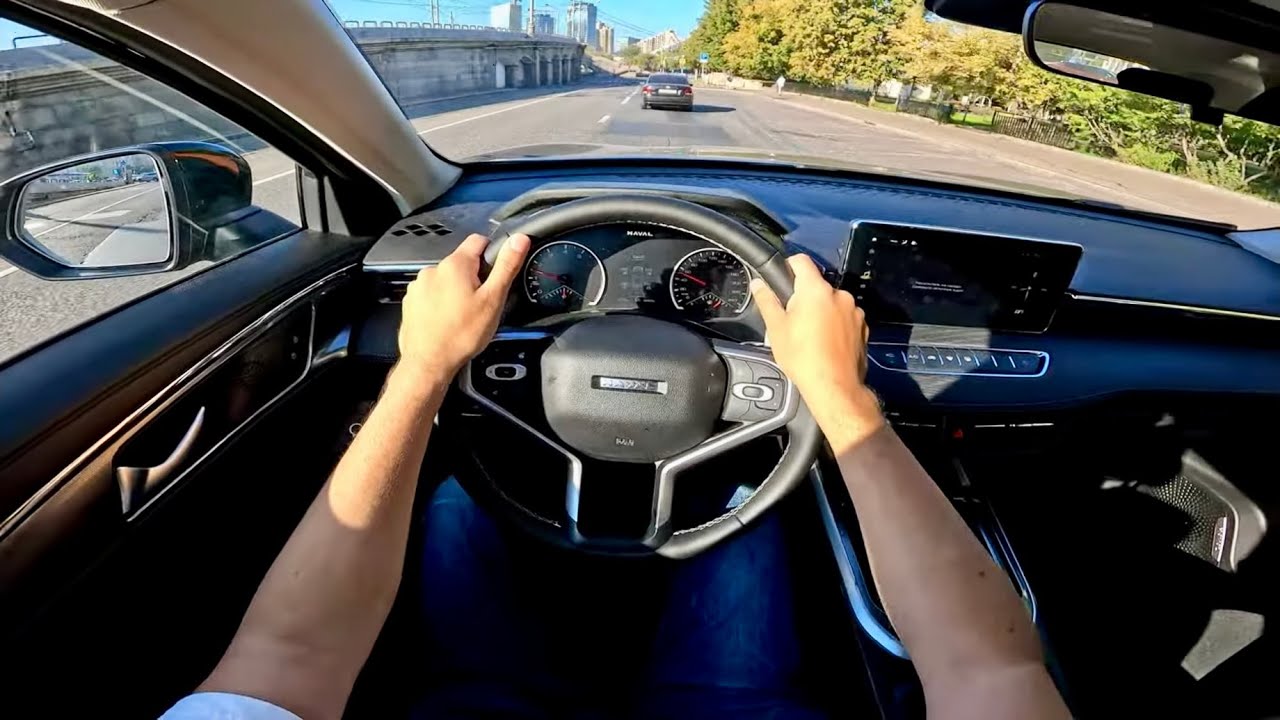 2024 ХАВАЛ ДЖОЛИОН рестайлинг 1.5 Турбо робот 143 л.с. | Тест драйв от первого лица | Обзор