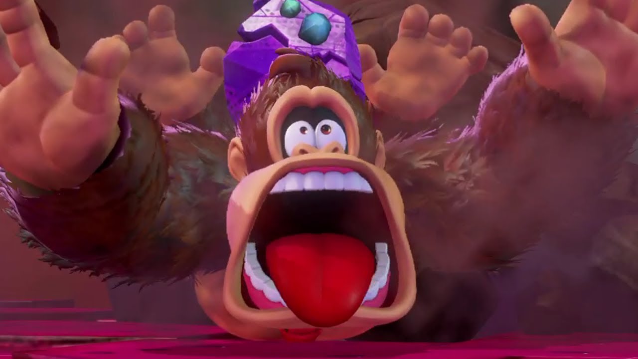 Taking Kongshots in Donkey Kong Bananza