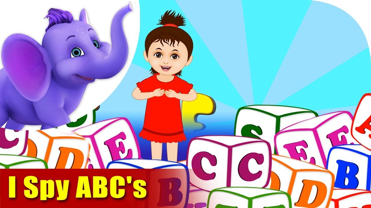 I Spy ABC's | Learning song for Kids | 4K | Appu Series
