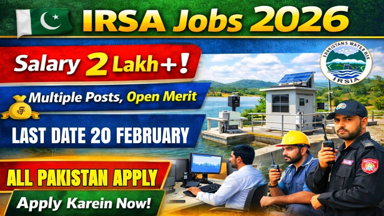 IRSA Jobs 2026 – Rs 2 Lakh Salary & Multi-Level Govt Vacancies