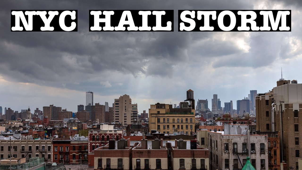 NYC Epic Hail Storm April 21st 2021
