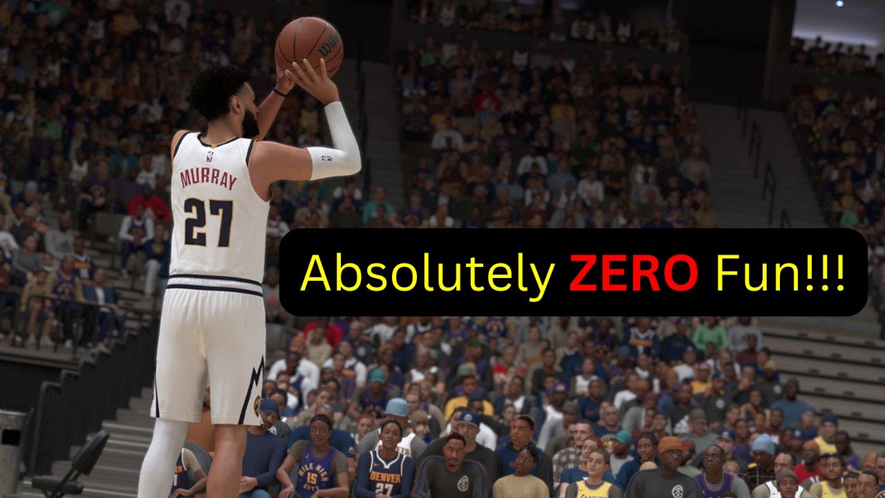 There is NO FUN Allowed on NBA2K25!