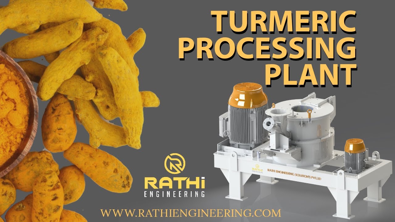 Turmeric Grinding Plant || Turmeric Processing Plant ||  @ RATHI ENGINEERING SOLUTIONS