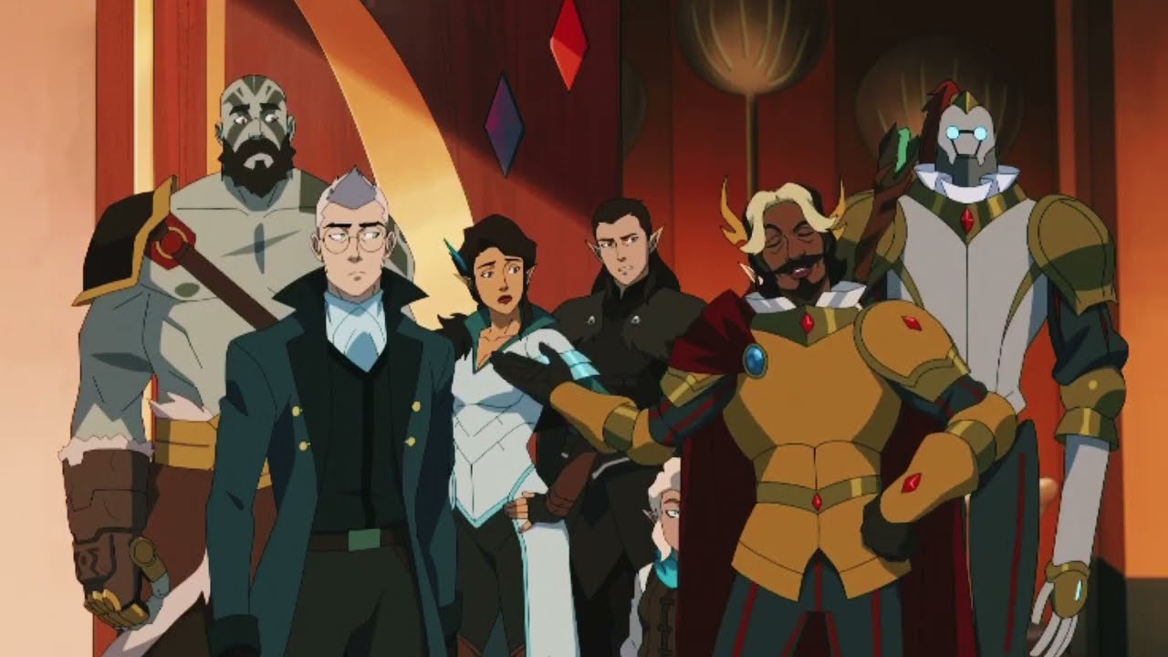The Legend Of Vox Machina S04X04 | Vox Machina Visits Darrington's Father Scene