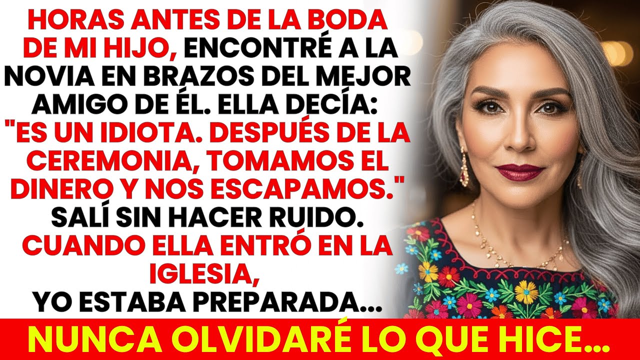 Vi A La Novia Traicionando A Mi Hijo Con Su Amigo: A La Hora Del “Sí”, Yo Dije: Miren La Pantalla…