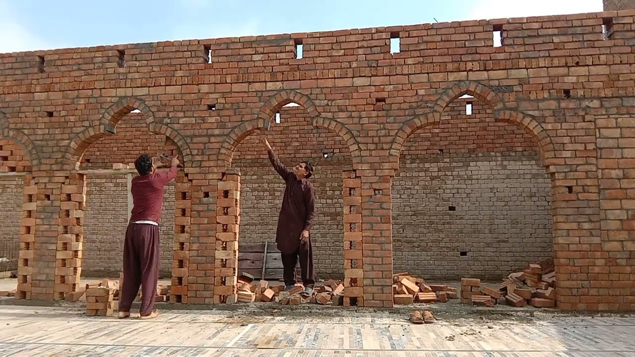 Как создать красивый дизайн крыльца в Пакистане. Часть финальная /khobsorat bramda design in Paki...