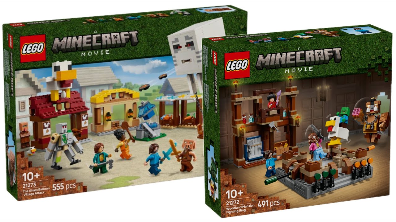 All LEGO Minecraft Movie sets 2025 Compilation/Collection Speed Build