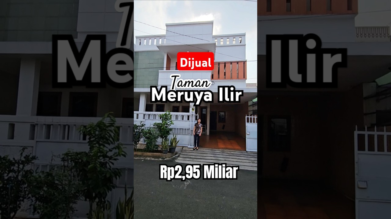 Rumah Dijual Taman Meruya Ilir - Luas 150m2 - Siap Huni - Agen Properti Jakarta Barat
