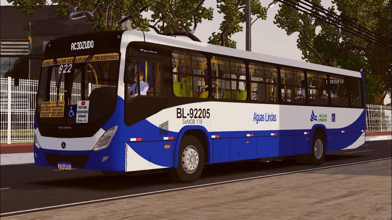 ÔNIBUS AGUAS LINDAS MARCOPOLO TORINO 2014 