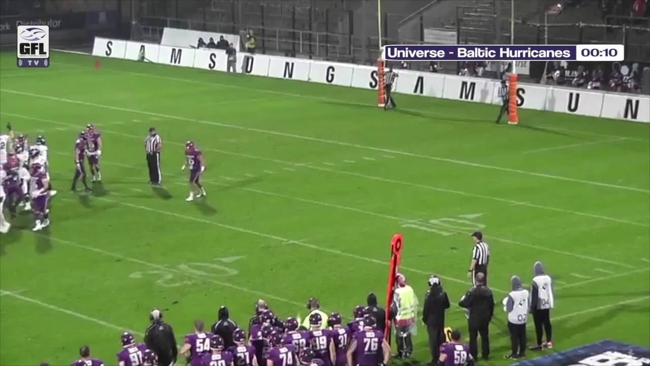 GFLTV 2016 - Playoffs -Samsung Frankfurt Universe - Kiel Baltic Hurricanes