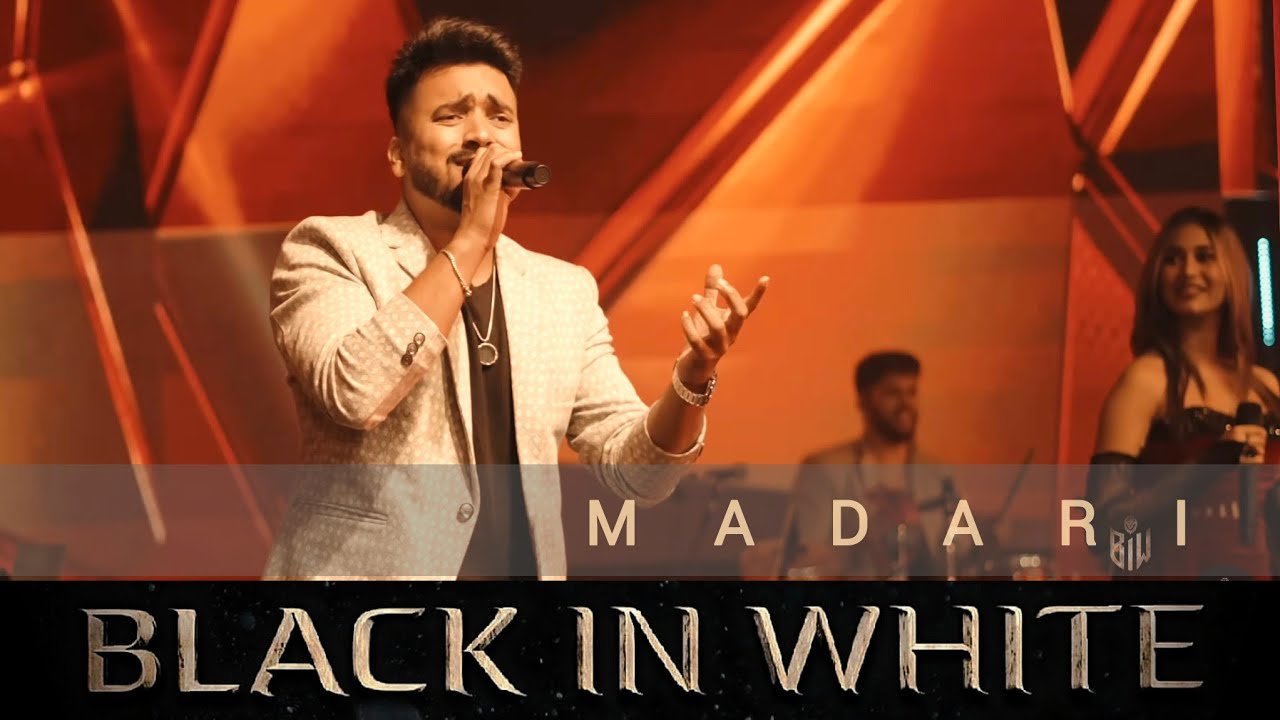 Black IN White- Madari / Long Train Runnin / Spain (live)