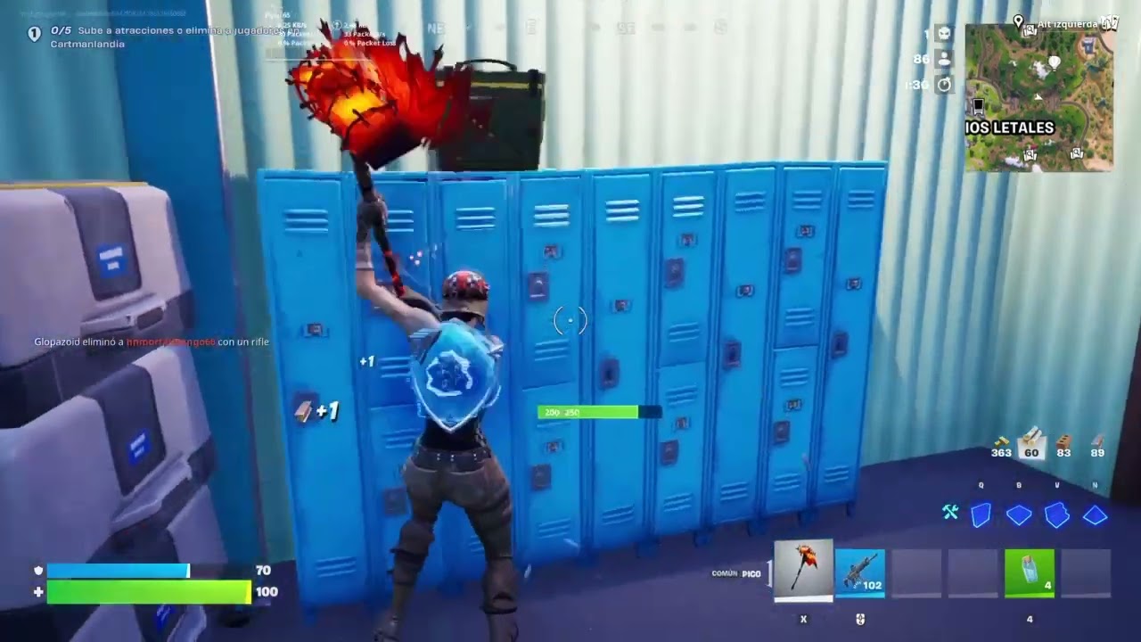 JUGANDO UNAS PARTIDAS DE FORTNITE