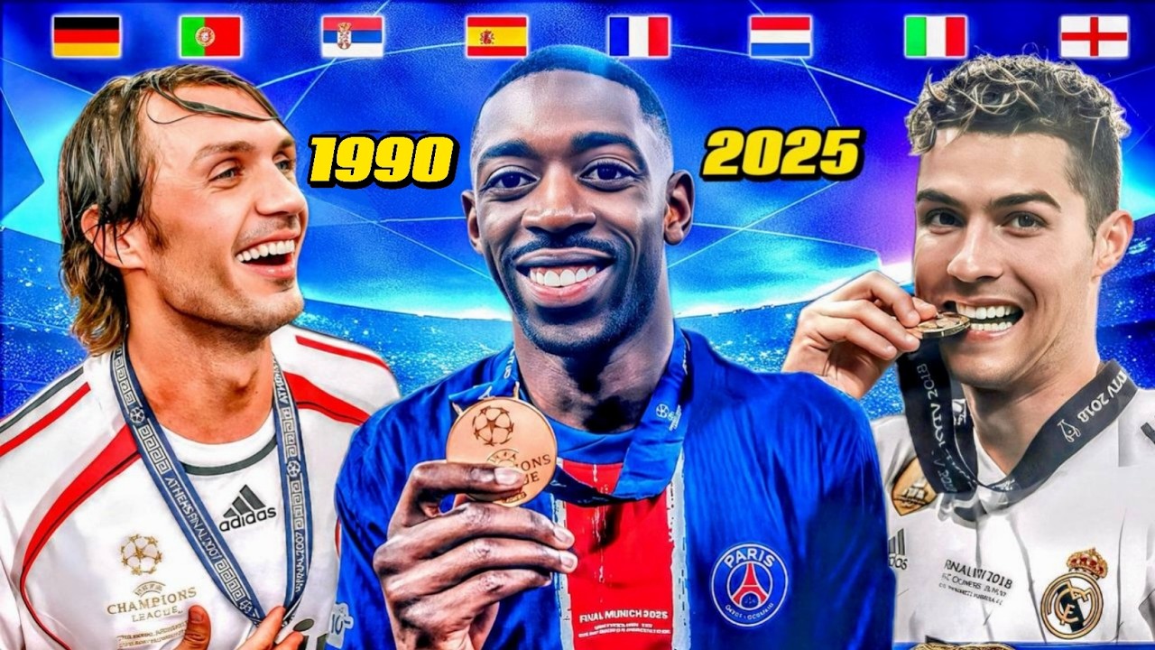 All Champions League Finals (1990-2025)