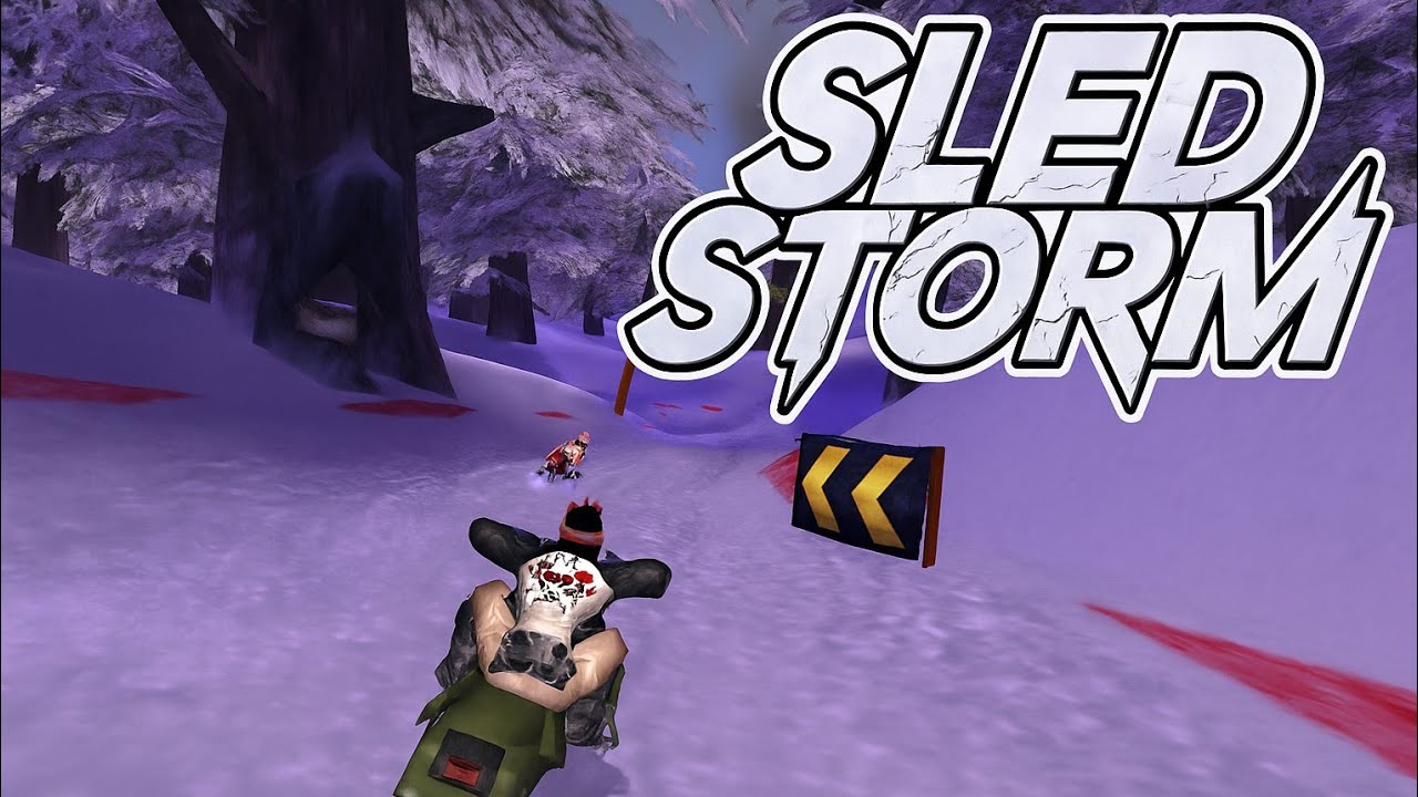 Sled Storm PS2 gameplay (1080p) - Extreme snow racing funny moments❄️😂