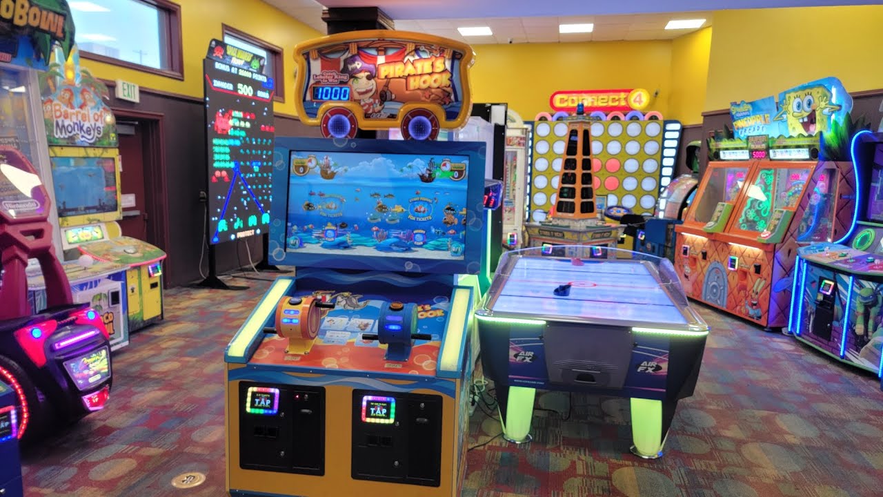 Arcade Tour Shakeys Pizza El Monte CA