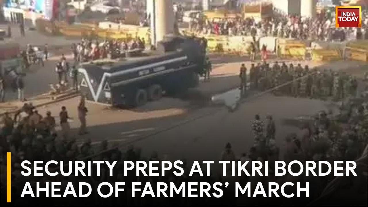 Preparations Underway for Upcoming Farmers' Protest March at Tikri Border | Farmer Protests