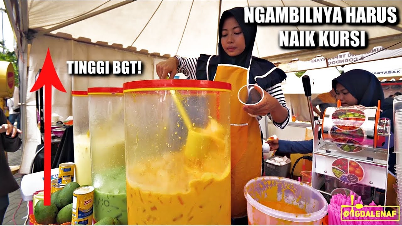 LAKU KERAS MINUMAN 2 METER DI BARBARZAAR! #3MenuAlaMGDALENAF