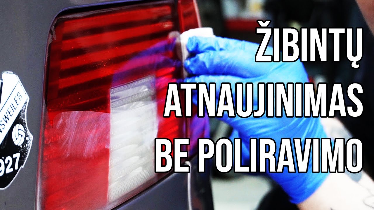 ŽIBINTŲ ATNAUJINIMAS BE POLIRAVIMO | Savaitgalio Kariai | #2