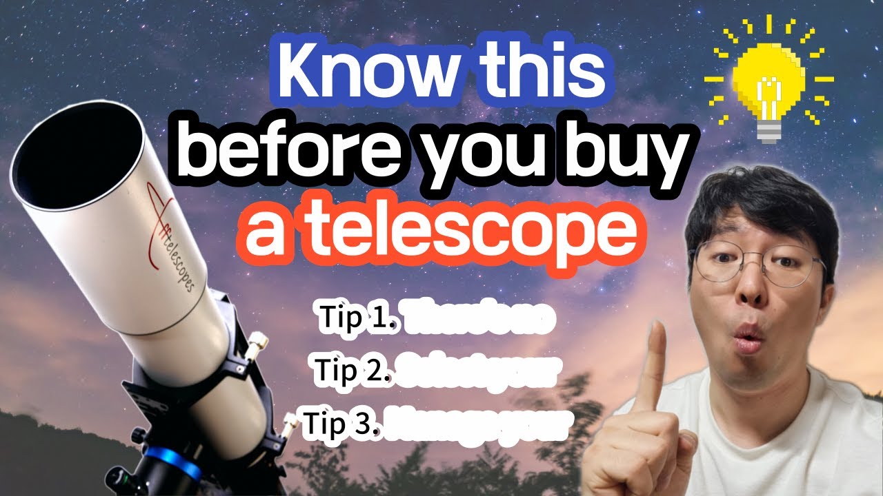 My advice for people who's looking to buy their first telescope