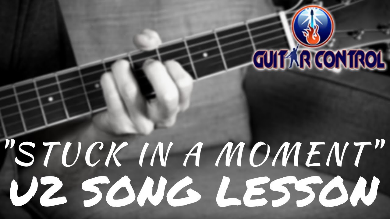 Как играть «Stuck in a Moment You Can't Get Out Of» группы U2 — простой урок игры на акустической...