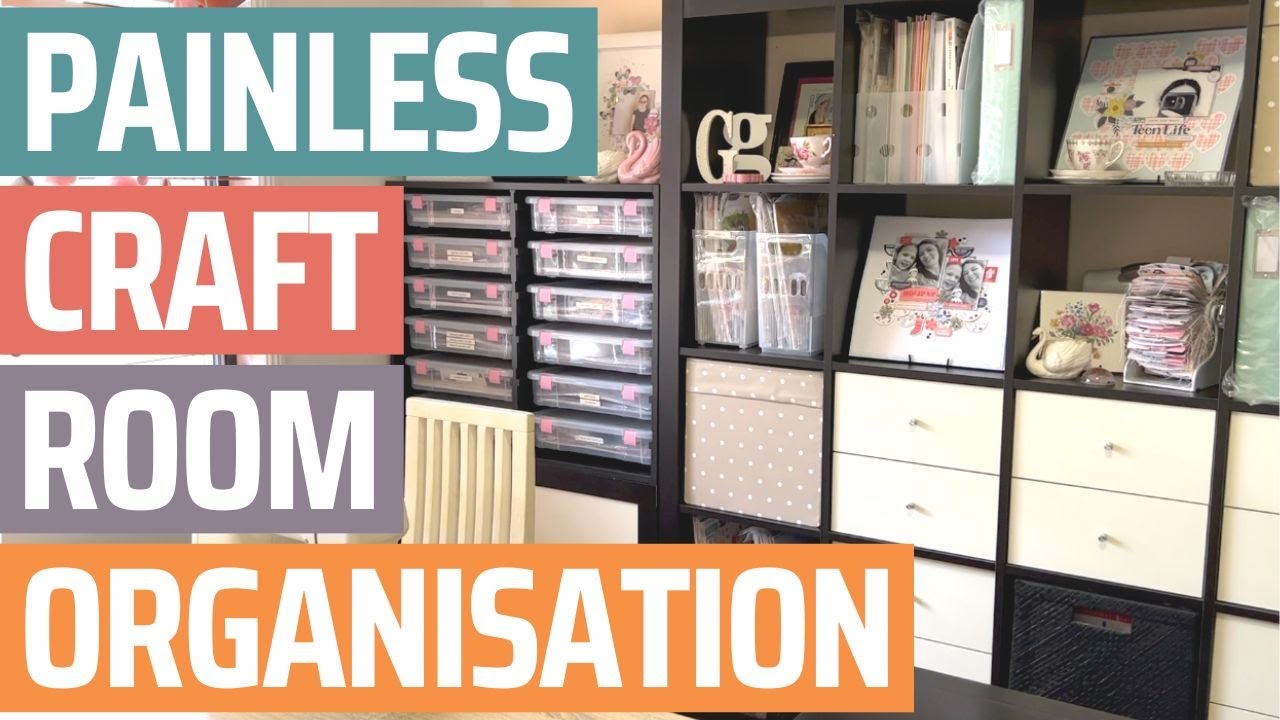 How to Organise your Craft Room in 2024: Systems and Zones to Craft Smarter