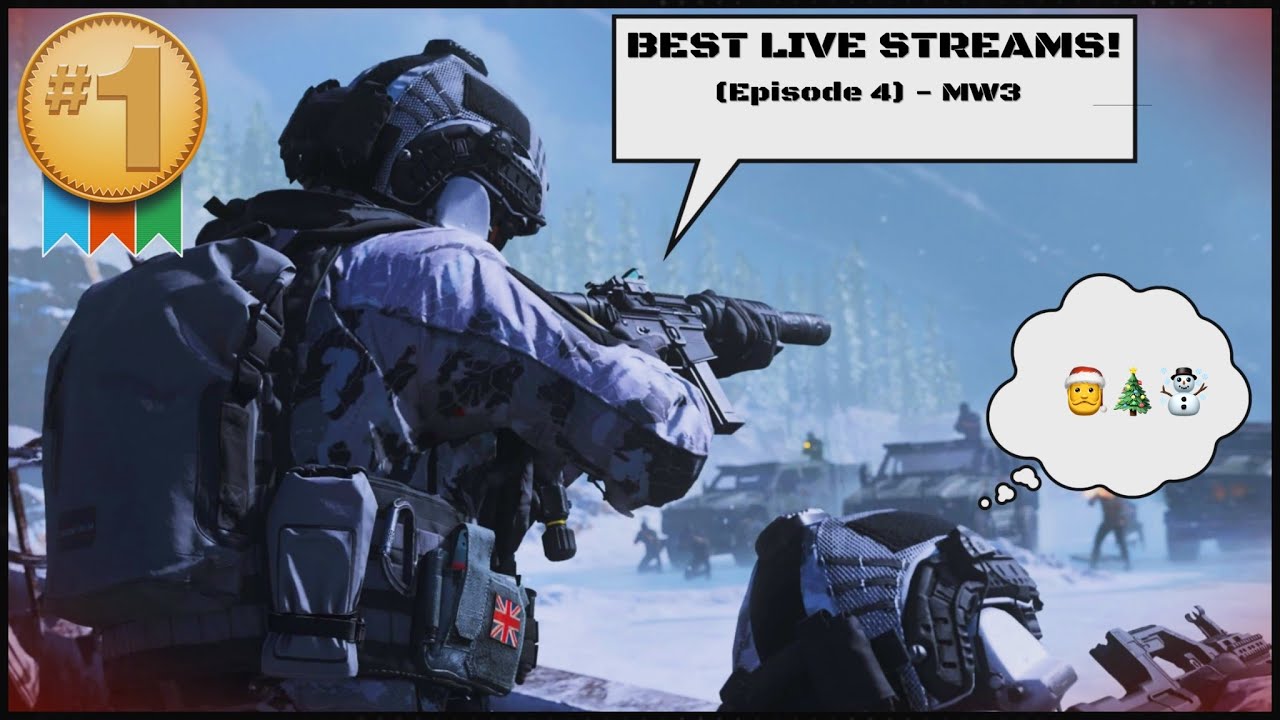 BEST LIVE STREAMS HIGHLIGHTS!  - MW3 - HIGHEST PR!! 🎄(EPISODE 4)