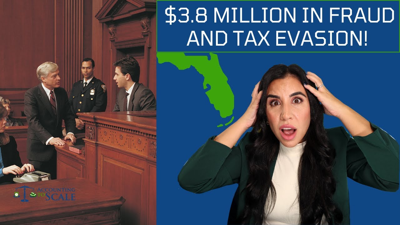 Florida Man's $3.8 Million Fraud and Tax Evasion Scheme Exposed!