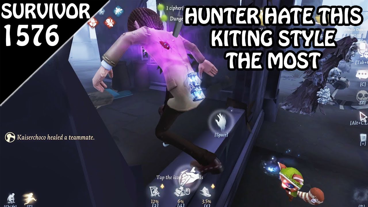 Transitional Kiting Strategy - Survivor Rank #1576 (Identity v)
