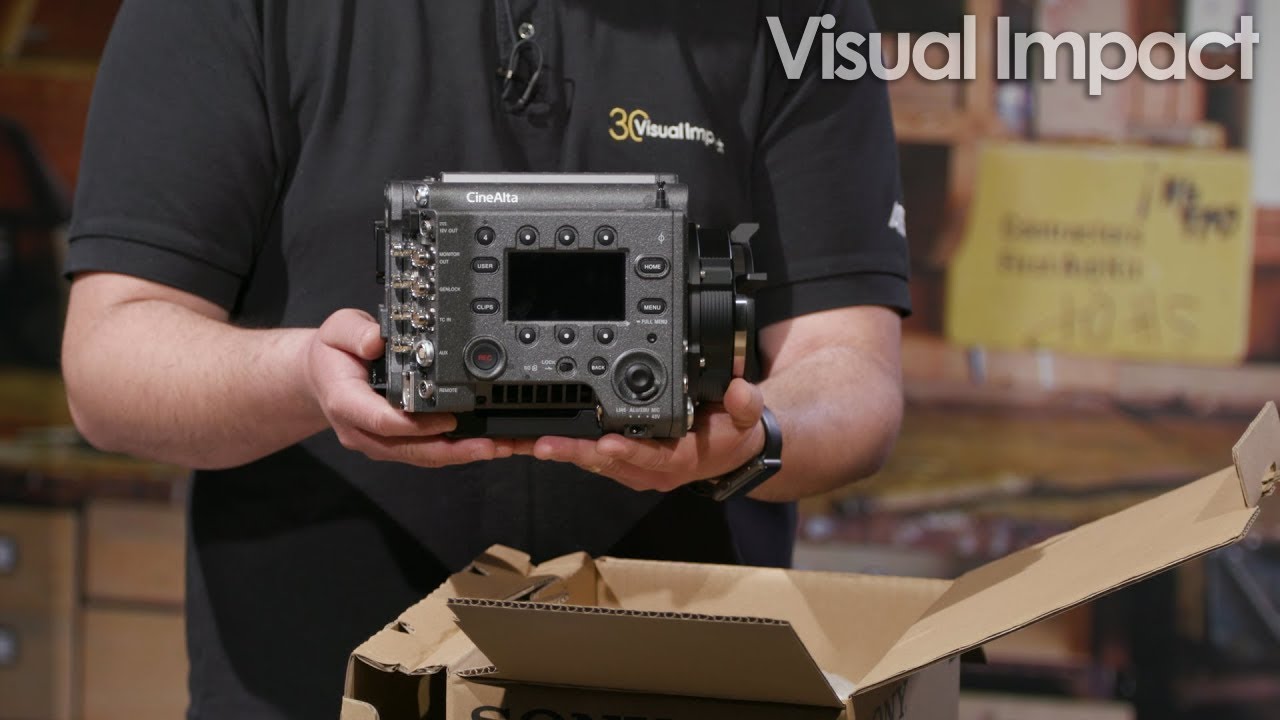 Sony VENICE 6K Full-Frame CineAlta Camera Unboxing