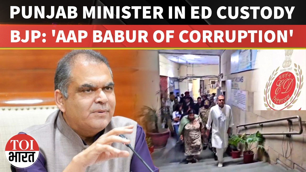 Punjab Minister Sanjeev Arora Sent To ED Remand | AAP Calls Arrest Politically Motivated